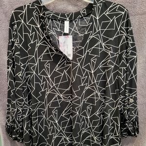 NWT 3/4 sleeve blouse